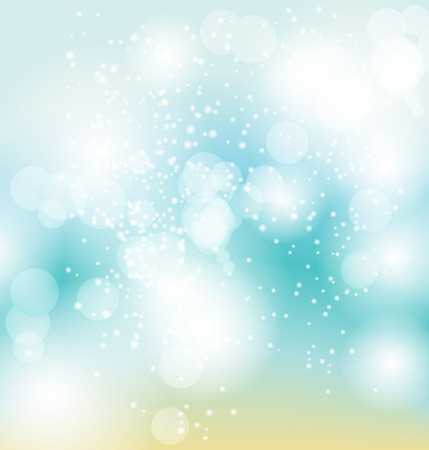 Summer Holidays Poster Illustrationのイラスト素材