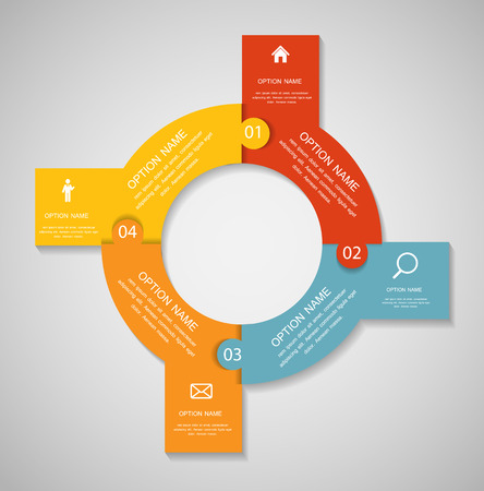 Infographic Templates for Business のイラスト素材
