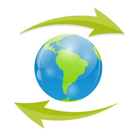 Globe Icon Vector Illustration for Your Design.のイラスト素材
