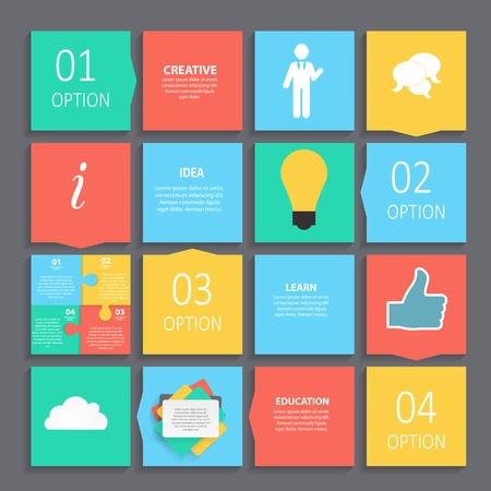 Infographic Templates for Business Vector Illustration. EPS10のイラスト素材