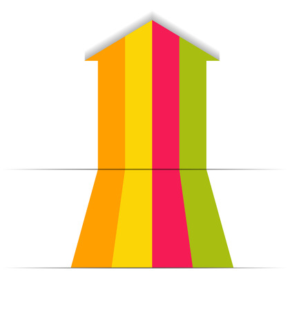 Infographic business templateのイラスト素材
