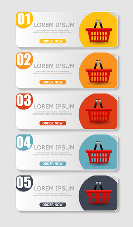 Sale Banner with Place for your Text  Vector Illustrationのイラスト素材