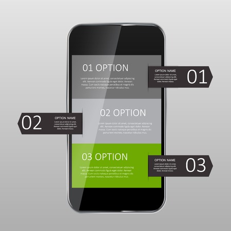 Infographic Templates for Business Vector Illustration のイラスト素材