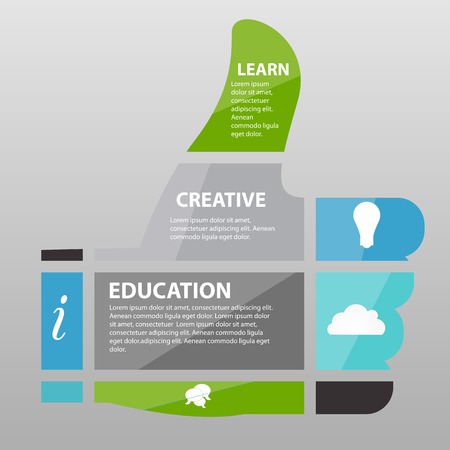 Infographic Templates for Business Vector Illustration のイラスト素材