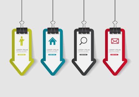 Infographic Templates for Business Vector Illustration. EPS10のイラスト素材