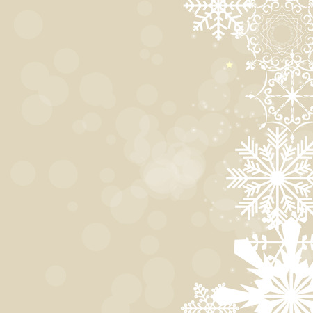Abstract Beauty Christmas and New Year Background. Vector Illustrationのイラスト素材