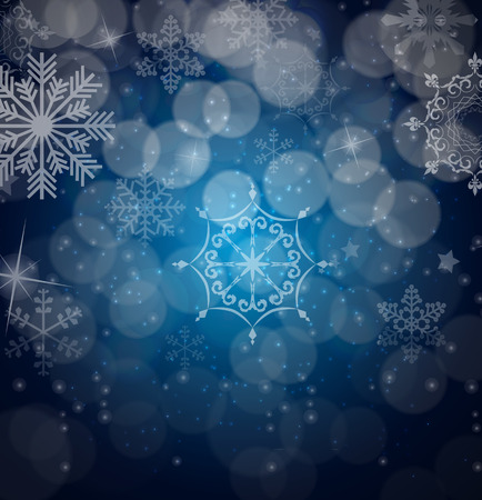 Abstract Beauty Christmas and New Year Background. Vector Illustration. EPS10のイラスト素材