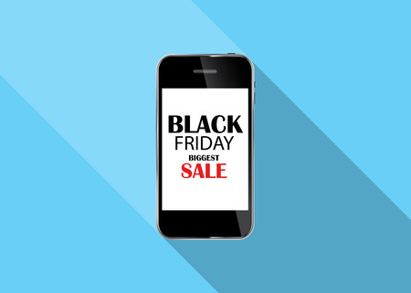 Black Friday Sale Icon Vector Illustrationのイラスト素材