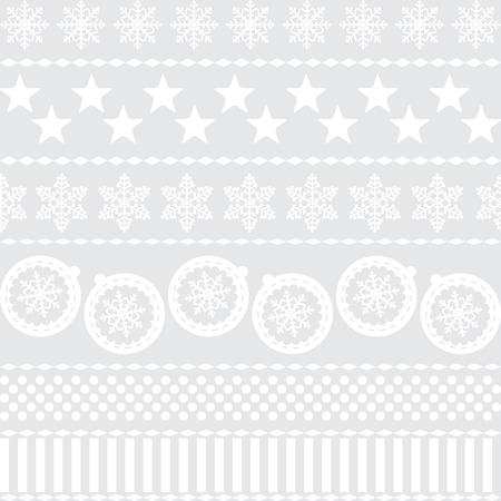 Winter Christmas New Year Seamless Pattern /Beautiful Texture wiのイラスト素材