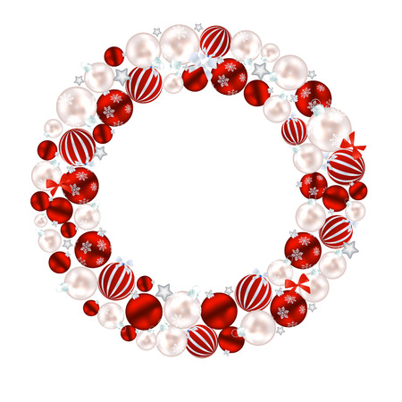 Abstract Beauty Christmas and New Year Background. Vector Illustrationのイラスト素材