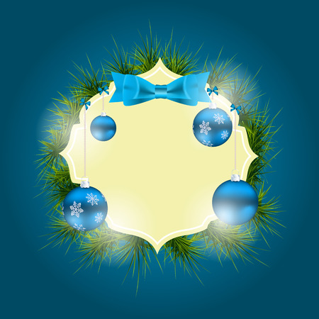 Abstract Beauty Christmas and New Year Background. Vector Illustのイラスト素材