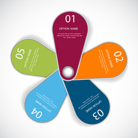 Infographic Templates for Business Vector Illustration.のイラスト素材