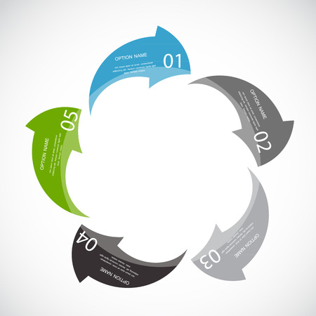 Infographic Templates for Business Vector Illustration.のイラスト素材