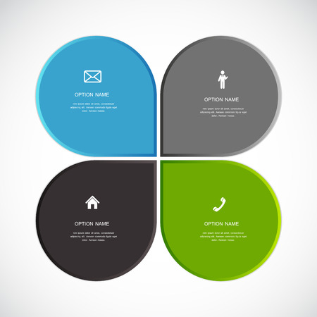 Infographic Templates for Business Vector Illustration.のイラスト素材