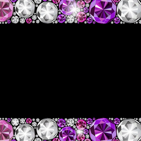 Abstract Luxury Black Diamond Background Vector Illustration EPS10のイラスト素材