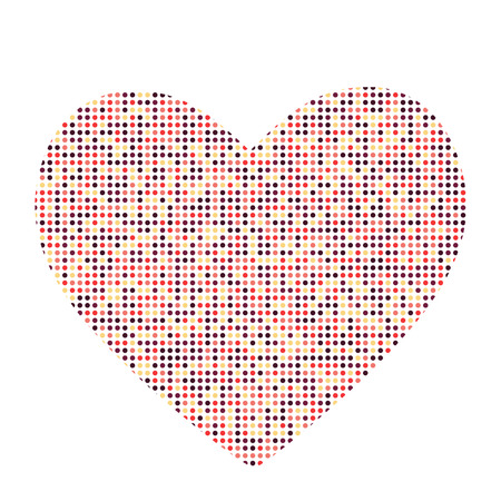Valentines Day Card with Heart Shapeのイラスト素材