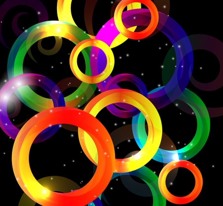 Abstract Bright Background Vector Illustration. EPS10のイラスト素材