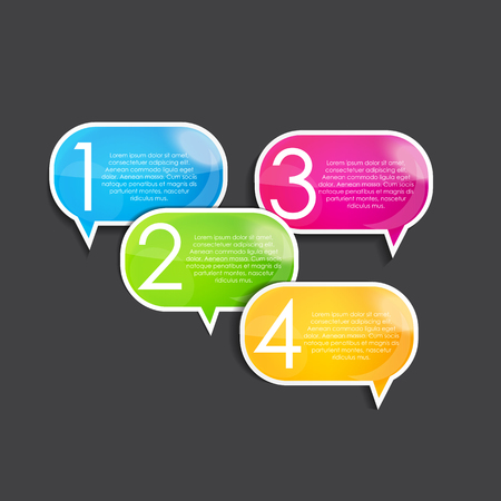 Infographic Templates for Business Vector Illustration. EPS10のイラスト素材