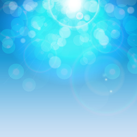 Natural Sunny Background Vector Illustration EPS10のイラスト素材