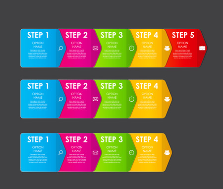 Infographic Templates for Business Vector Illustration. EPS10のイラスト素材