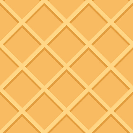 Waffle Seamless Pattern Background Vector Illustration EPS10のイラスト素材