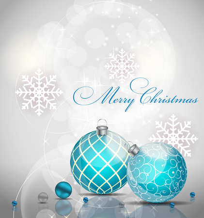 Abstract beauty Christmas and New Year background. Vector Illustration EPS10のイラスト素材