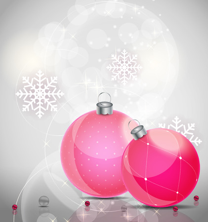 Abstract beauty Christmas and New Year background. Vector Illustration EPS10のイラスト素材