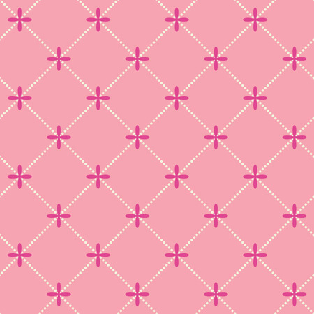 Romantic Seamless Pattern Background Vector Illustration EPS10のイラスト素材