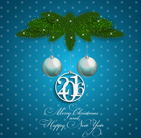 Abstract Beauty Christmas and New Year Background. Vector Illustrationのイラスト素材