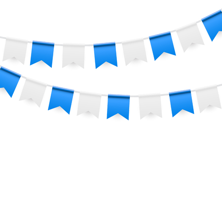 Party Background with Flags Vector Illustration. EPS10のイラスト素材