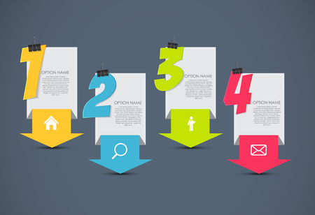 Infographic Templates for Business Vector Illustration. EPS10のイラスト素材