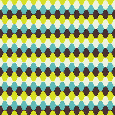 Hypnotic Seamless Pattern Background. Vector Illustration. EPS10