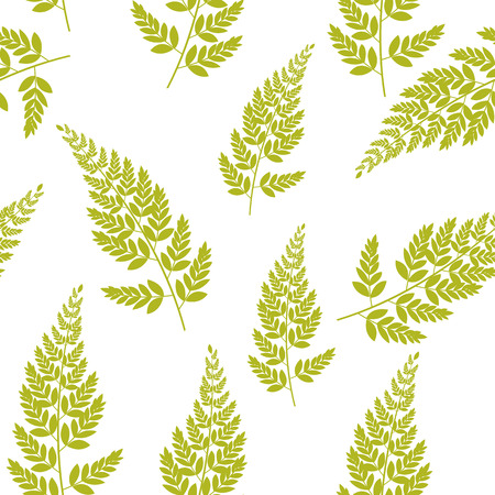 Abstract Natural Spring Seamless Pattern Background with Leaves.のイラスト素材
