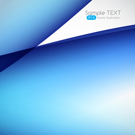 Abstract Wave Set on White Background.のイラスト素材