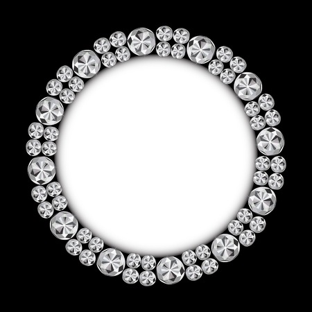 Abstract Luxury Black Diamond Background Vector Illustrationのイラスト素材