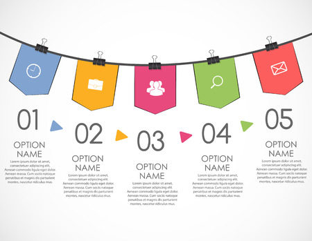 Infographic Templates for Business Vector Illustration. EPS10のイラスト素材