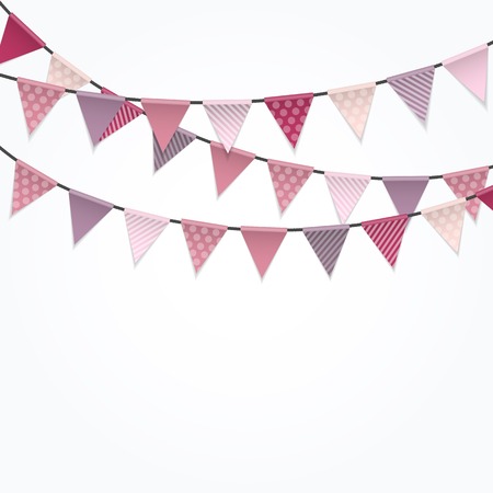 Party Background with Flagsのイラスト素材