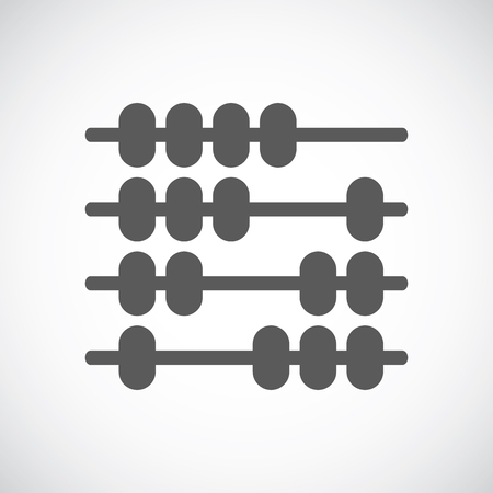 Abacus Sign Symbol Icon Vector Illustration EPS10のイラスト素材