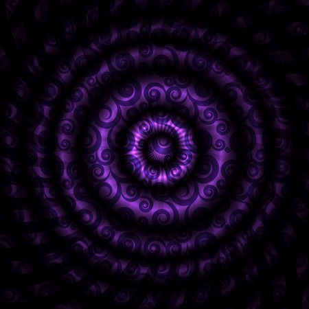 Vector Illustration of Beautiful Abstract  Hypnotic Background. EPS10のイラスト素材