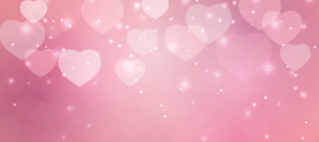 Valentine s Day Heart Symbol. Love and Feelings Background Desigのイラスト素材