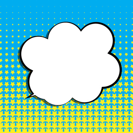 Pop Art Speech Bubble Illustrationのイラスト素材