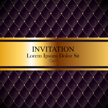 Luxury invitation background template vector illustration.のイラスト素材
