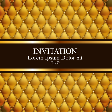 Luxury Members, Gift Card Template for your Business Vector Illustrationのイラスト素材