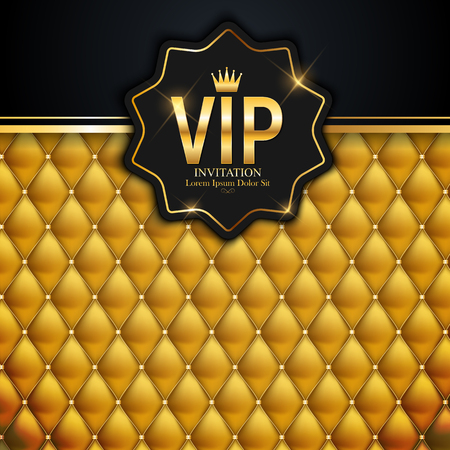 Luxury Members, Gift Card Template for your Business Vector Illustrationのイラスト素材