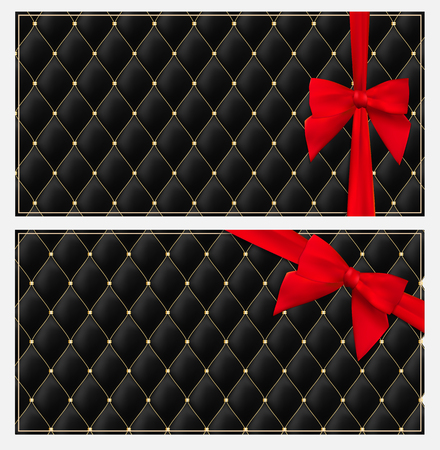Luxury Members, Gift Card Template for your Business Vector Illustrationのイラスト素材