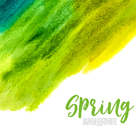 Abstract Design Spring Sale Banner Template. Vector Illustrationのイラスト素材