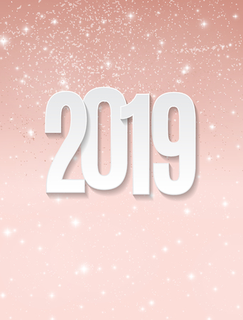 Merry Christmas and New Year Background. Vector Illustration EPS10のイラスト素材