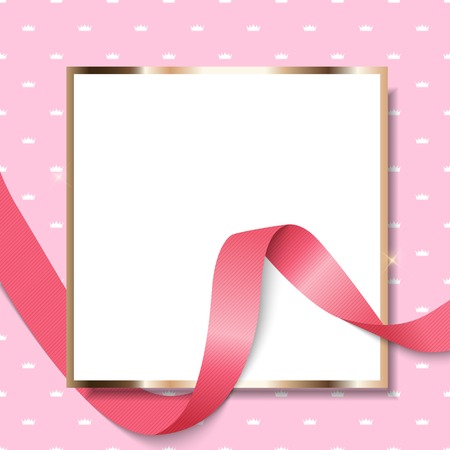 Princess Crown Background Vector Illustration. EPS10のイラスト素材