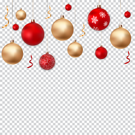 Merry Christmas and New Year Background. Vector Illustration EPS10のイラスト素材