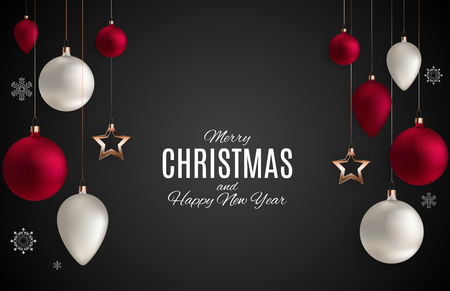 Merry Christmas and New Year Background. Vector Illustration EPS10
のイラスト素材